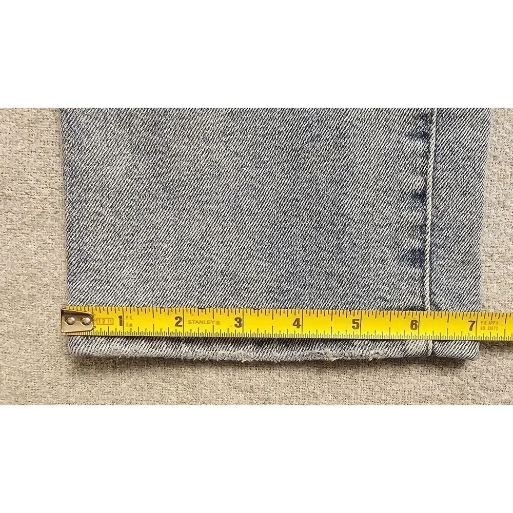 English Laundry Straight‎ Jeans Distressed Light Blue Denim 34x27.5* (Tag 33x30)